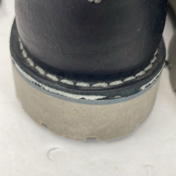 Clarks Overdale Mid Chukka Boot in Black Leather US Men's Size 8 Medium - Picture 10 of 11